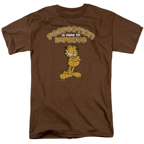 Garfield Perfect Mens T Shirt Coffee
