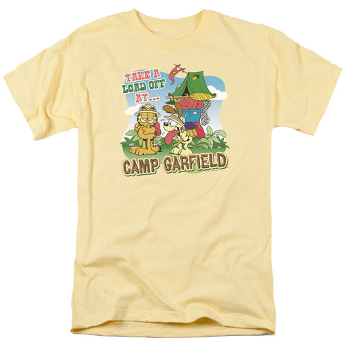 Garfield Camp Garfield Mens T Shirt Banana