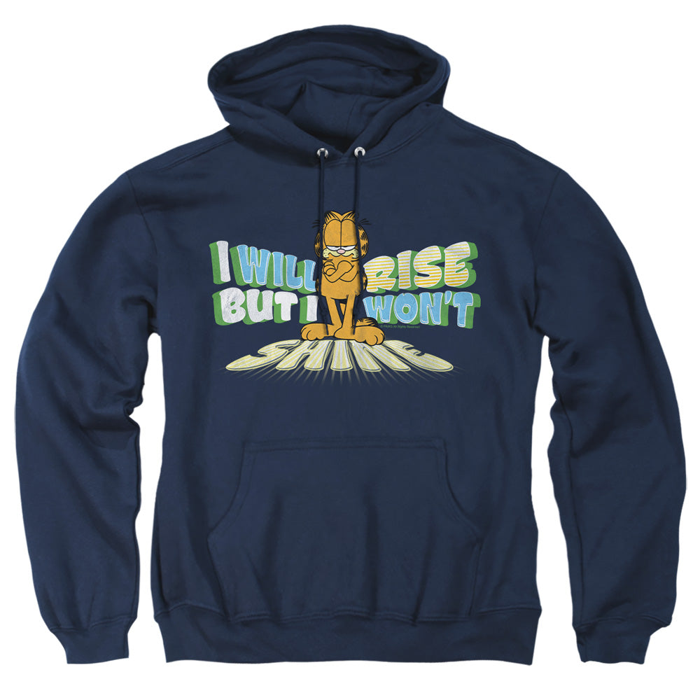 Garfield Rise Not Shine Mens Hoodie Navy