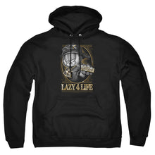 Load image into Gallery viewer, Garfield Lazy 4 Life Mens Hoodie Black

