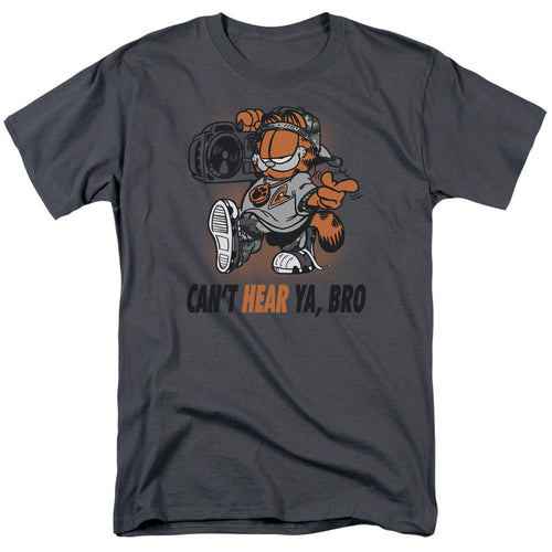 Garfield Oh Snap Mens T Shirt Charcoal