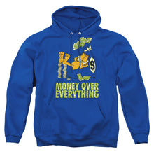Load image into Gallery viewer, Garfield Money Is Everything Mens Hoodie Royal Blue
