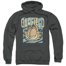 Load image into Gallery viewer, Garfield Rad Garfield Mens Hoodie Charcoal
