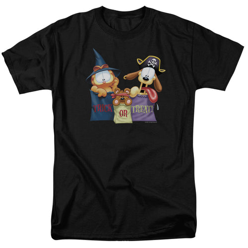 Garfield Grab Bags Mens T Shirt Black