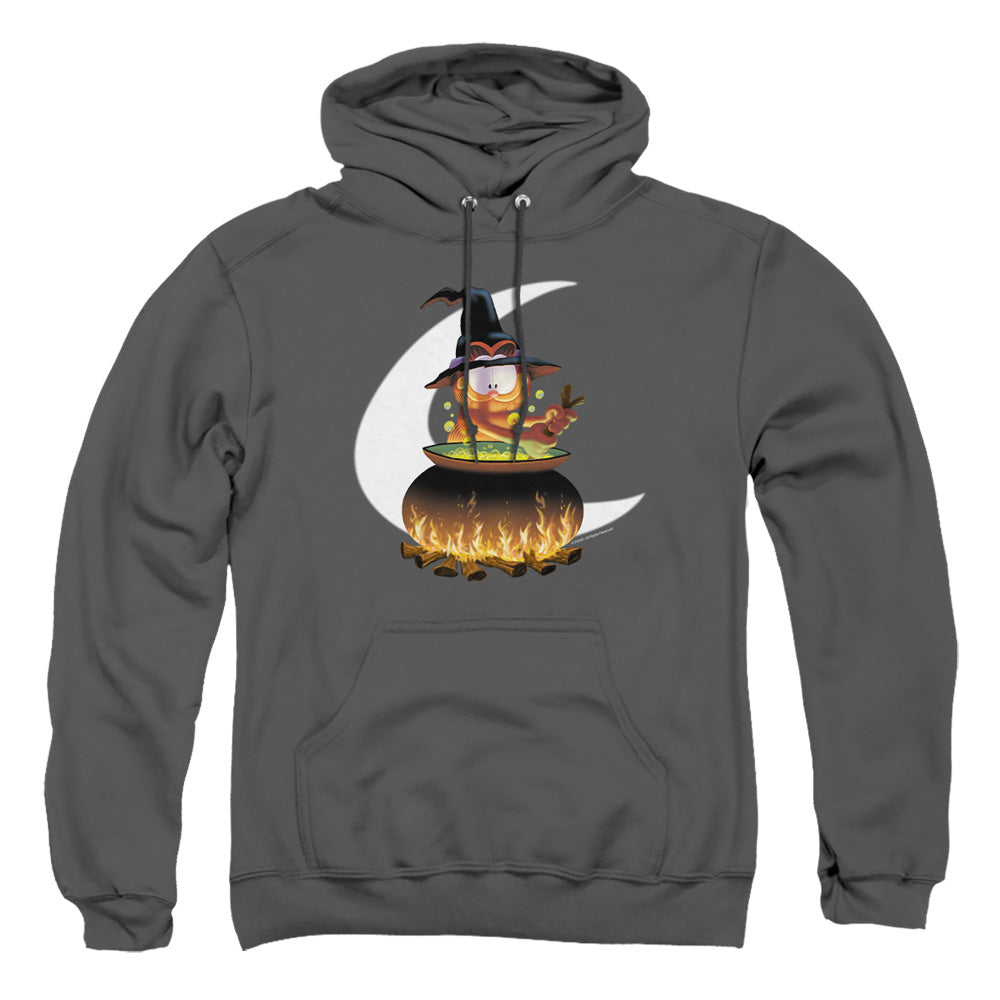 Garfield Stir The Pot Mens Hoodie Charcoal