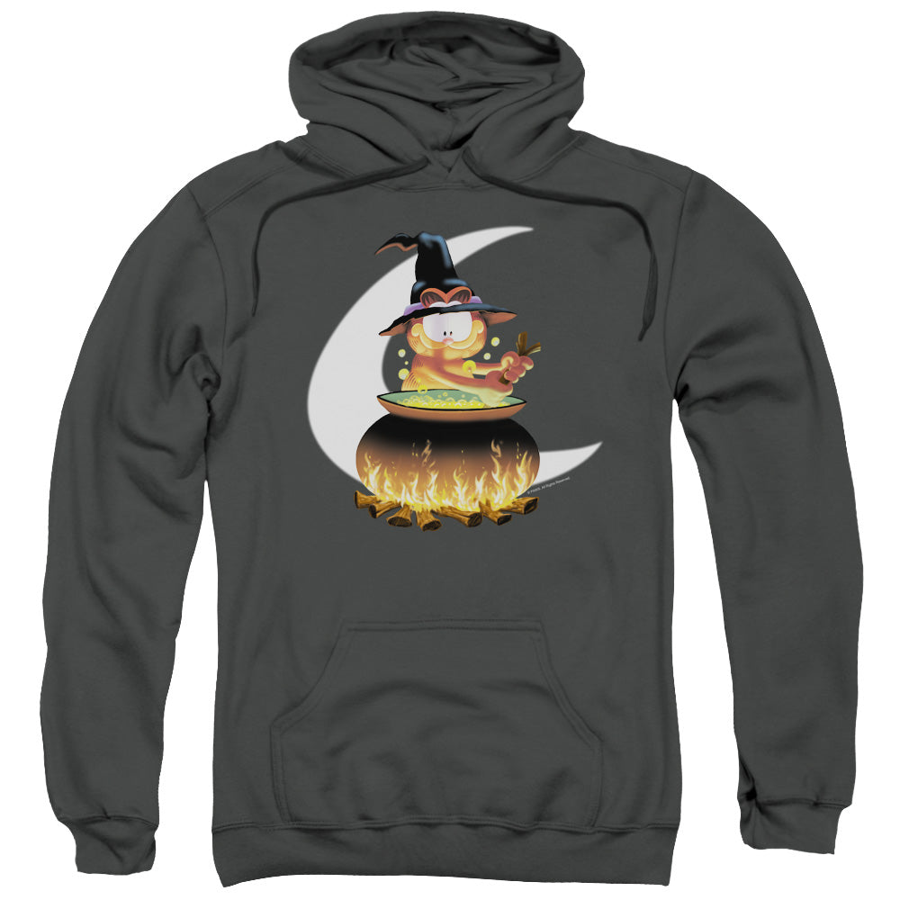 Garfield Stir The Pot Mens Hoodie Charcoal