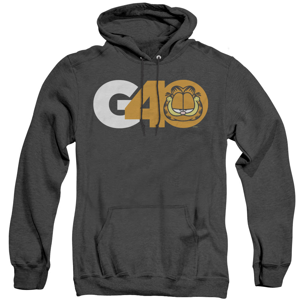 Garfield G40 Heather Mens Hoodie Black