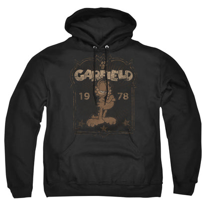 Garfield Est 1978 Mens Hoodie Black