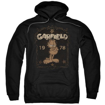 Garfield Est 1978 Mens Hoodie Black