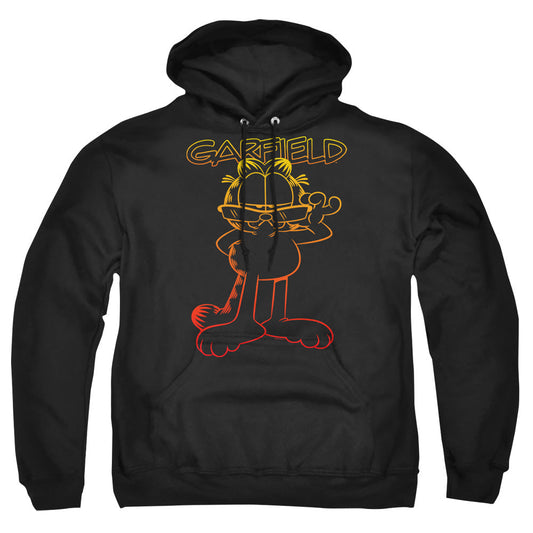Garfield Hotshot Garfield Mens Hoodie Black