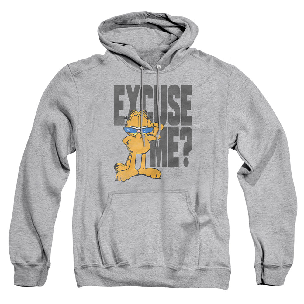 Garfield Excuse Me? Mens Hoodie Athletic Heather
