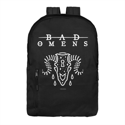 Bad Omens Ramskull Backpack Bag Black