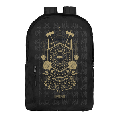 Sleep Token Emergence Backpack Bag Black
