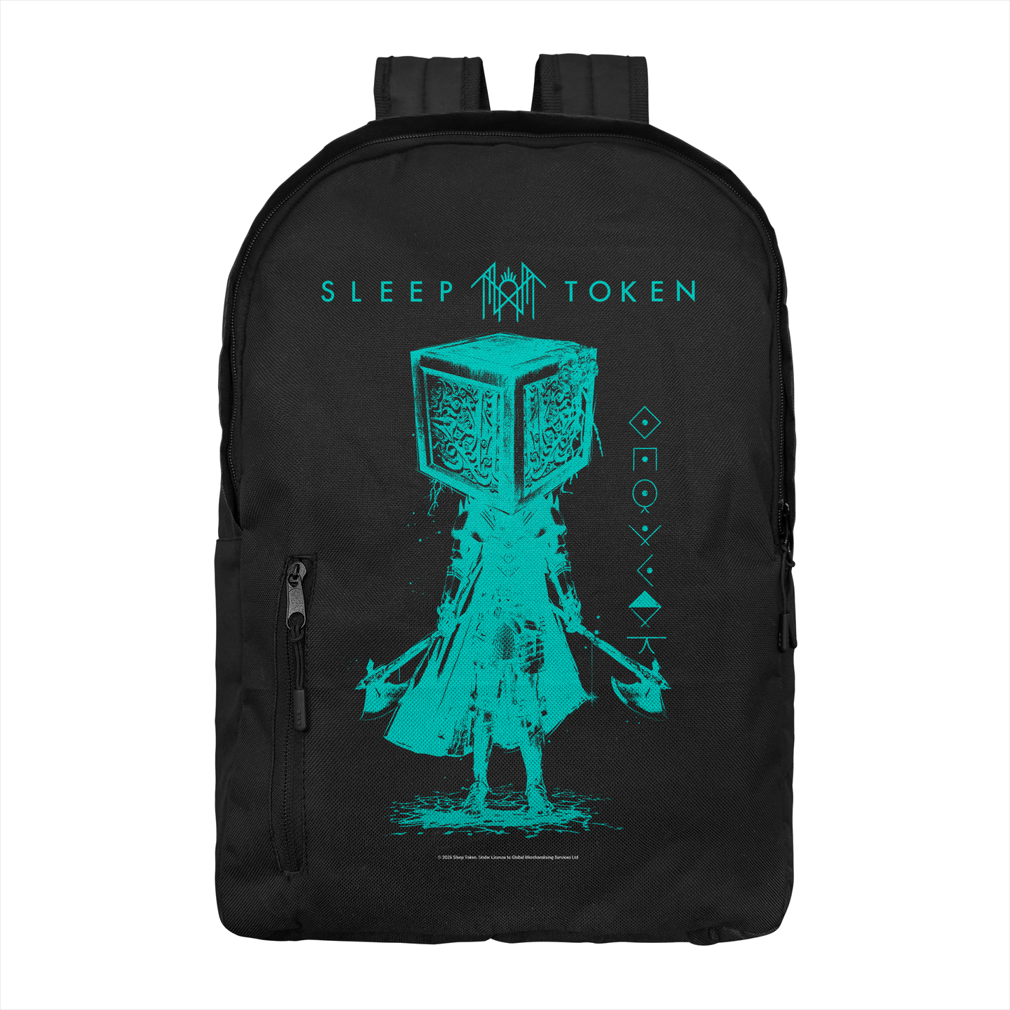 Sleep Token Granite Backpack Bag Black