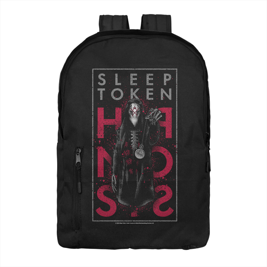 Sleep Token Hypnosis Backpack Bag Black