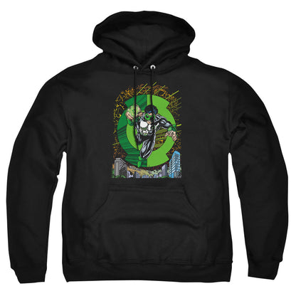 Green Lantern Gl #51 Cover Mens Hoodie Black