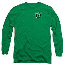 Load image into Gallery viewer, Green Lantern Kyle Rayner Logo Mens Long Sleeve Shirt Kelly Green Officially Licensed
