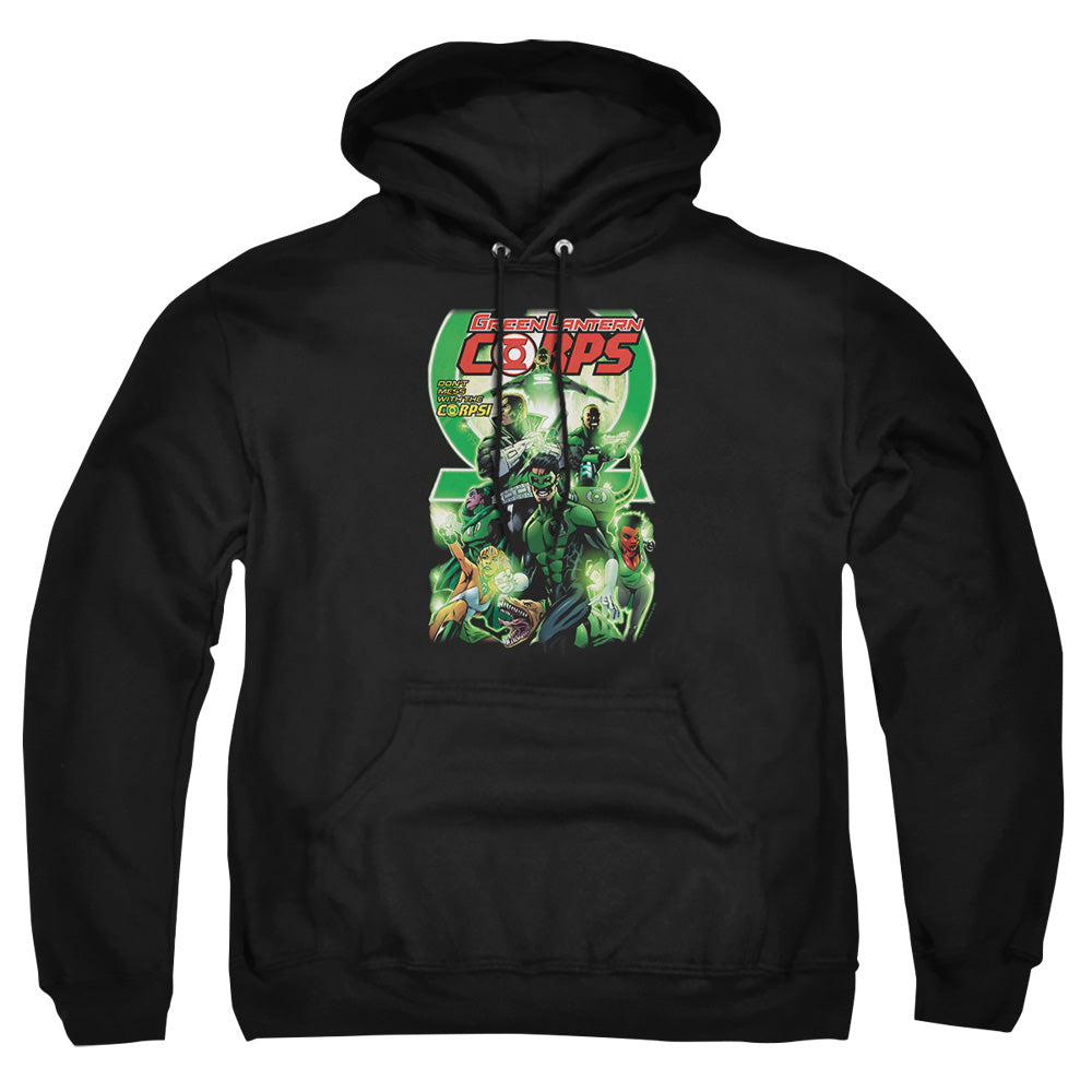 Green Lantern Gl Corps #25 Cover Mens Hoodie Black
