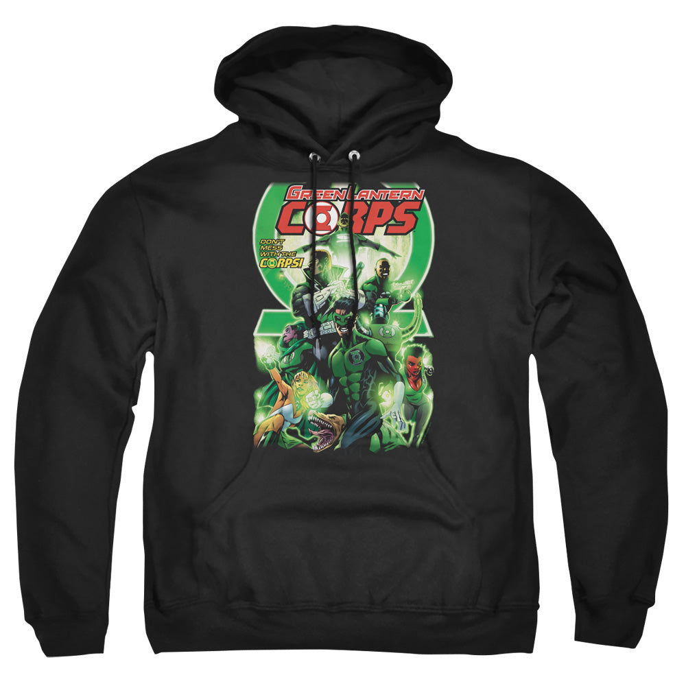 Green Lantern Gl Corps #25 Cover Mens Hoodie Black