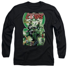 Load image into Gallery viewer, Green Lantern Gl Corps #25 Cover Mens Long Sleeve Shirt Black Officially Licensed
