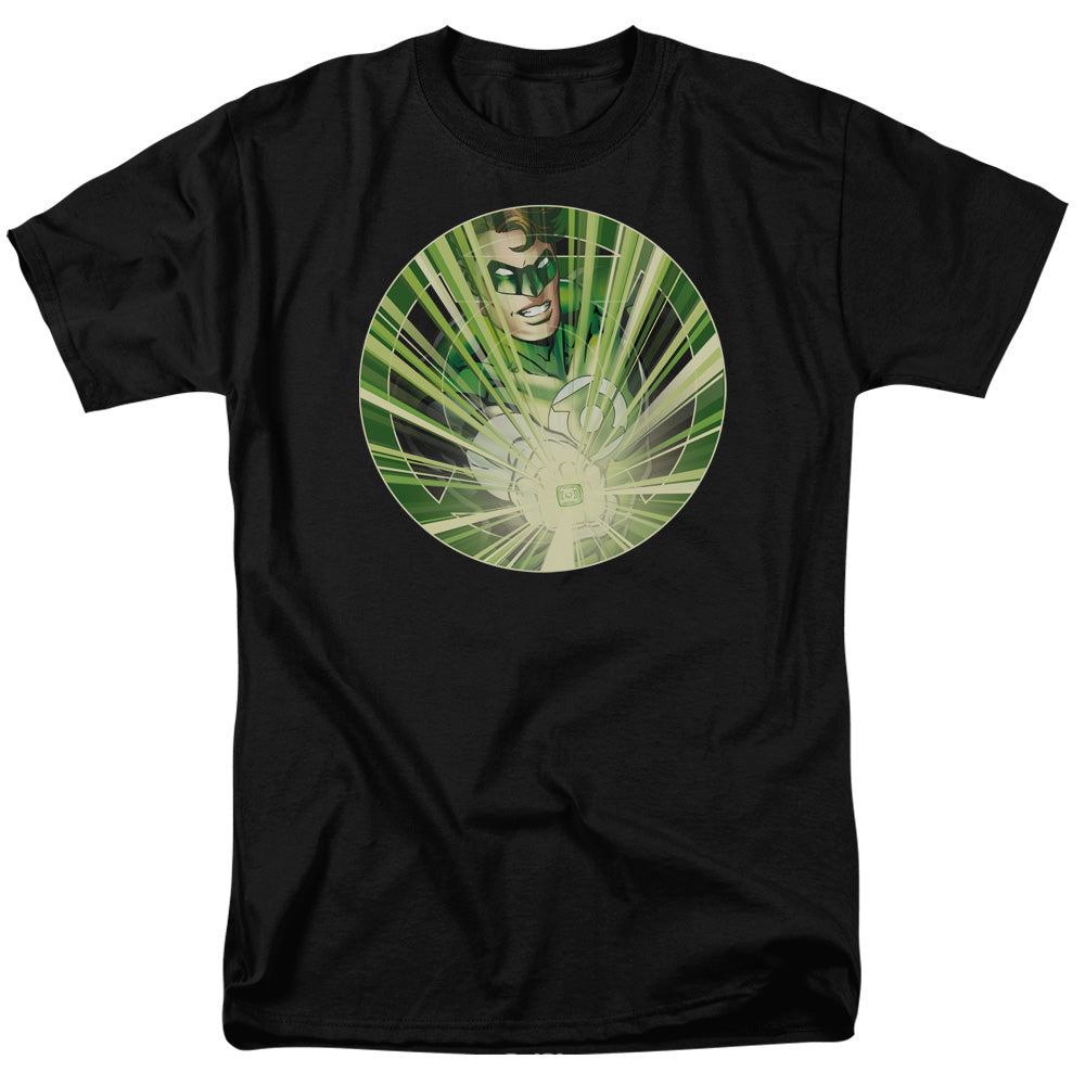 Green Lantern Light Em Up Mens T Shirt Black