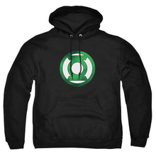 Load image into Gallery viewer, Green Lantern Green Chrome Logo Mens Hoodie Black
