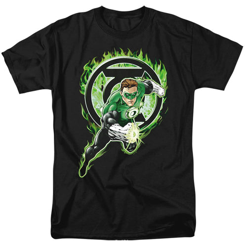 Green Lantern Space Cop Mens T Shirt Black