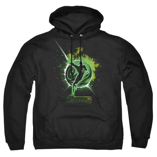 Green Lantern Shadow Lantern Mens Hoodie Black