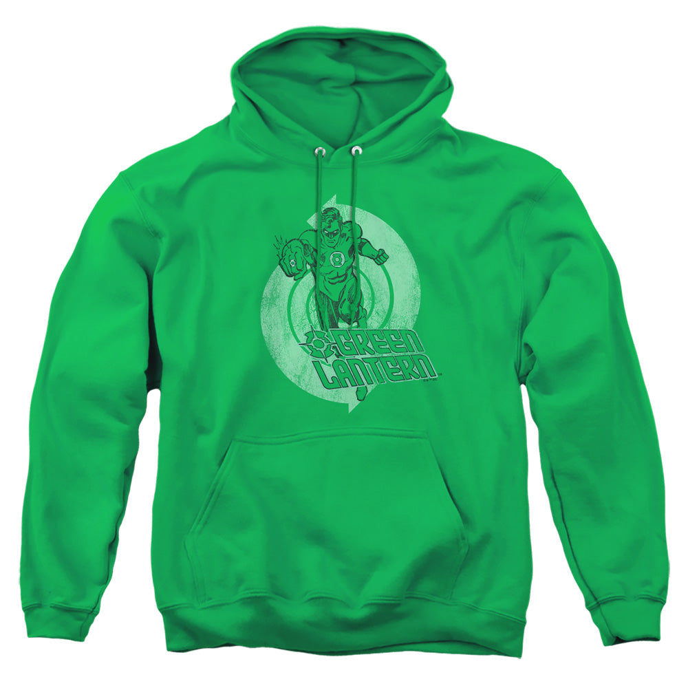 Green Lantern Power Mens Hoodie Kelly Green
