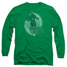 Load image into Gallery viewer, Green Lantern Power Mens Long Sleeve Shirt Kelly Green Officially Licensed
