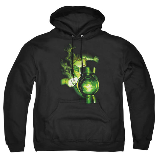Green Lantern Lantern Light Mens Hoodie Black