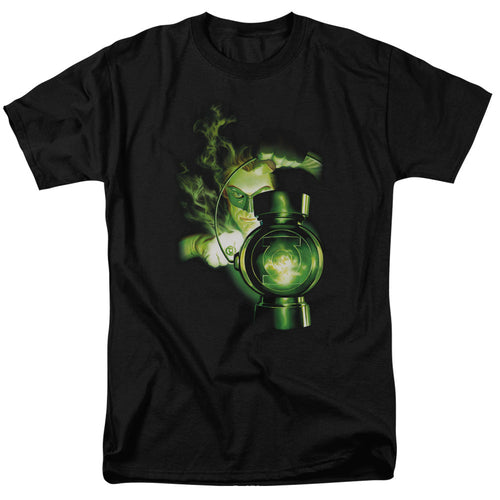 Green Lantern Lantern Light Mens T Shirt Black