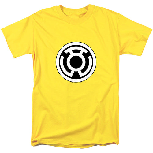 Green Lantern Sinestro Corps Logo Mens T Shirt Yellow