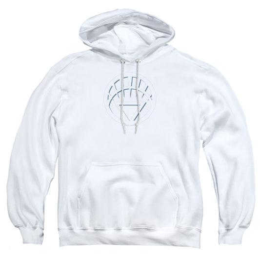 Green Lantern White Lantern Logo Mens Hoodie White