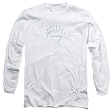 Load image into Gallery viewer, Green Lantern White Lantern Logo Mens Long Sleeve Shirt White Officially Licensed
