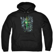 Load image into Gallery viewer, Green Lantern Surrounded By Death Mens Hoodie Black
