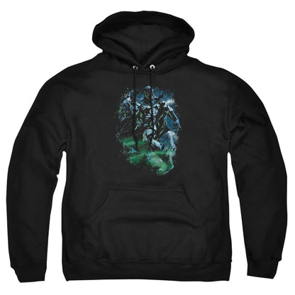 Green Lantern Black Lantern Batman Mens Hoodie Black
