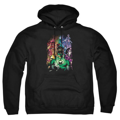 Green Lantern The New Guardians Mens Hoodie Black