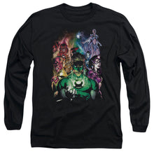 Load image into Gallery viewer, Green Lantern The New Guardians Mens Long Sleeve Shirt Black Officially Licensed
