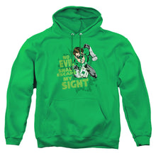 Load image into Gallery viewer, Green Lantern No Evil Mens Hoodie Kelly Green
