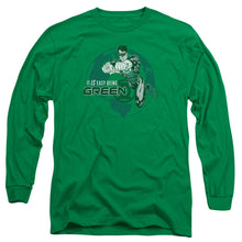 Load image into Gallery viewer, Gl Easy Being Green Mens Long Sleeve Shirt Kelly Green Officially Licensed
