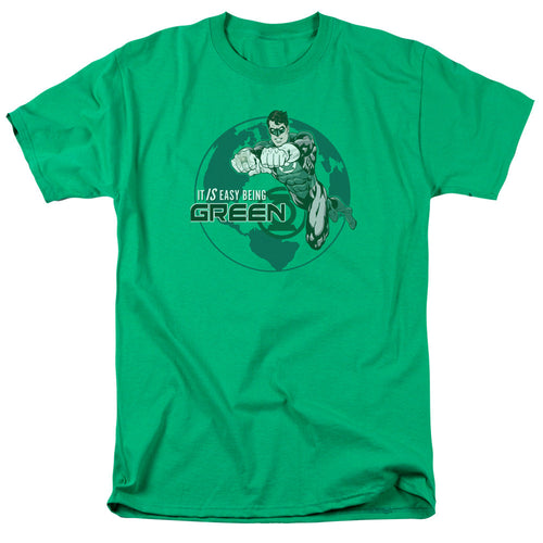Gl Easy Being Green Mens T Shirt Kelly Green