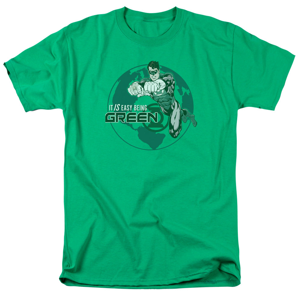 Gl Easy Being Green Mens T Shirt Kelly Green
