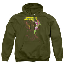 Load image into Gallery viewer, Gl Lantern Spray Mens Hoodie Military Green
