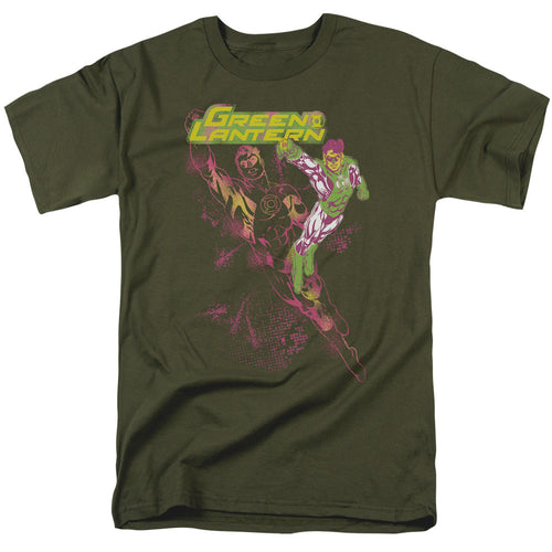 Gl Lantern Spray Mens T Shirt Military Green
