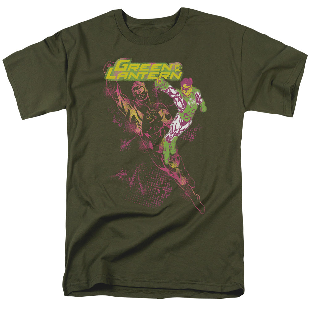 Gl Lantern Spray Mens T Shirt Military Green