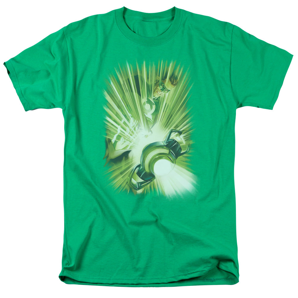 Green Lantern Lanterns Light Mens T Shirt Kelly Green