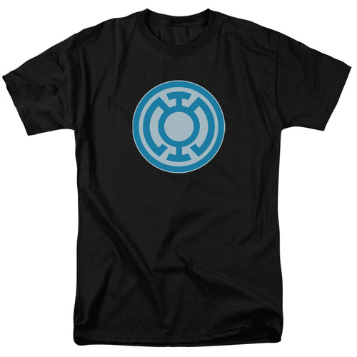 Green Lantern Blue Symbol Mens T Shirt Black