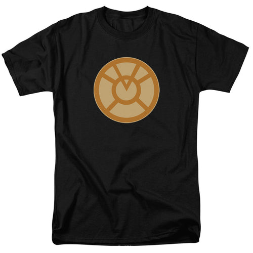 Green Lantern Orange Symbol Mens T Shirt Black