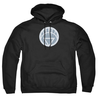 Green Lantern White Symbol Mens Hoodie Black